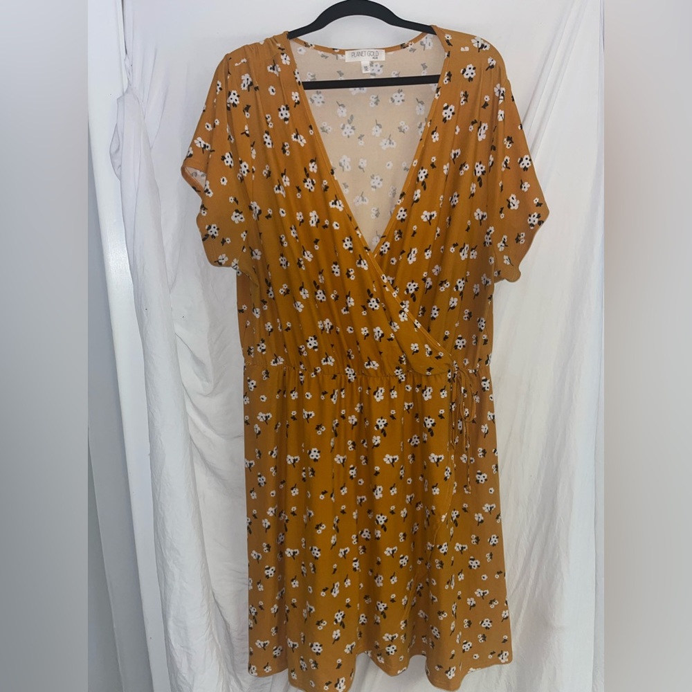 Planet Gold dress